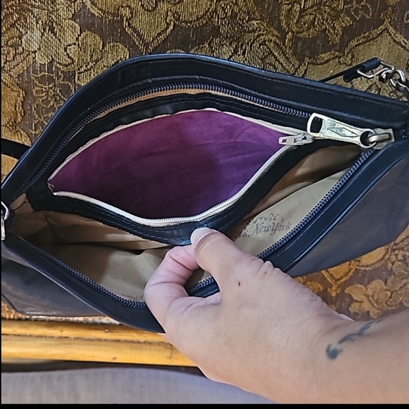 Vtg Manhattan marked butter leather 1970s designer bag mint condition - Picture 4 of 10